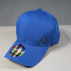 Jordan Hat Cap Strap Back Blue Jumpman Embroidered Athletic Basketball Mens